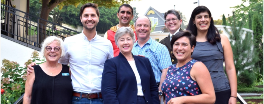 A group of LGBTQ political candidates, there are 8 in total.