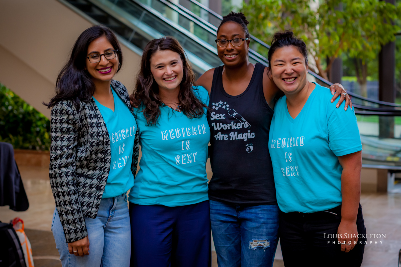 Photo of attendees at the Sexual Freedom Summit.