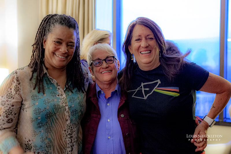 SFS19Saturday-134 Photo of Nadine Smith, Carmen Vazquez and Kate Kendall.