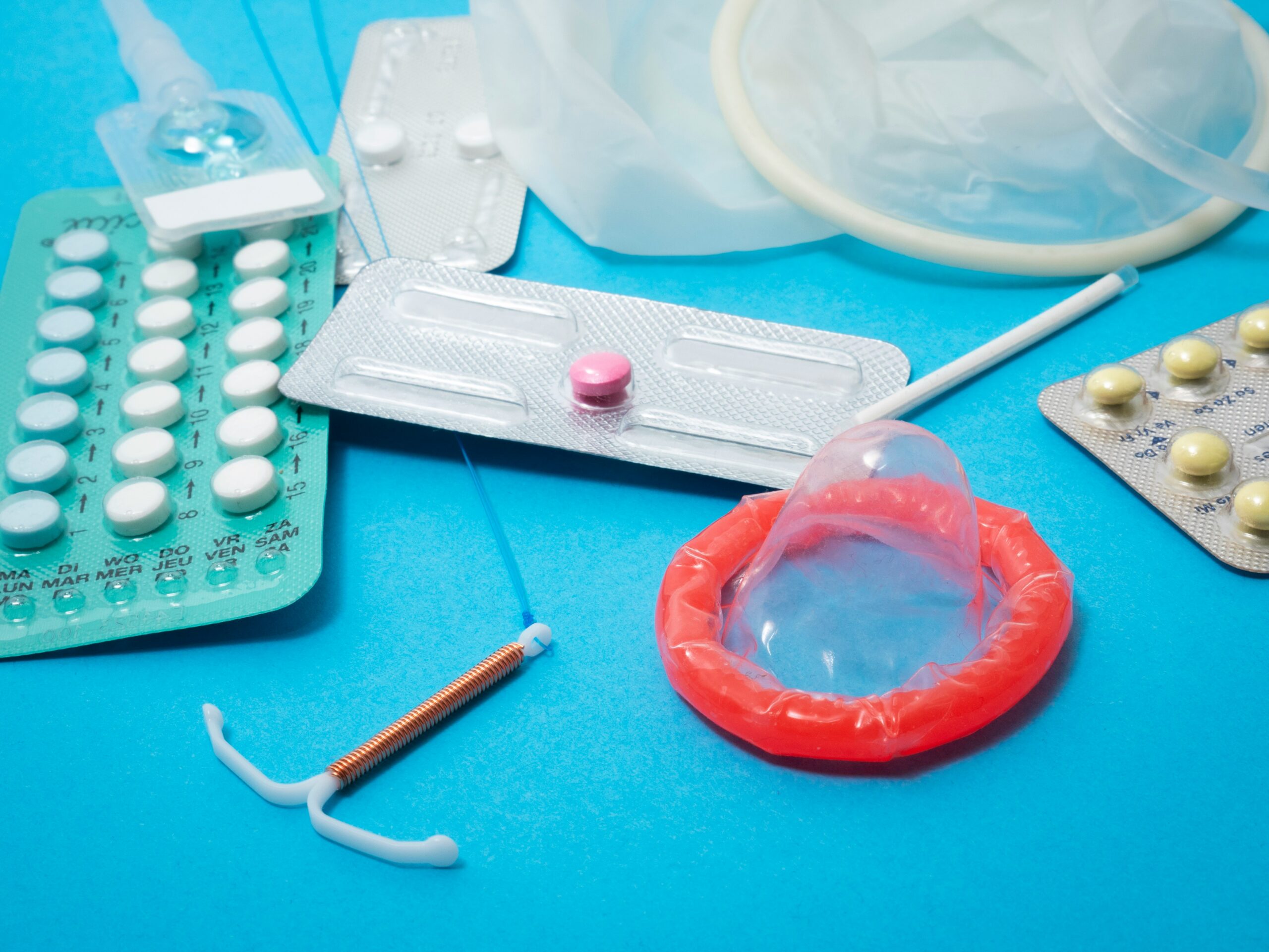 Photo of contraceptive supplies
