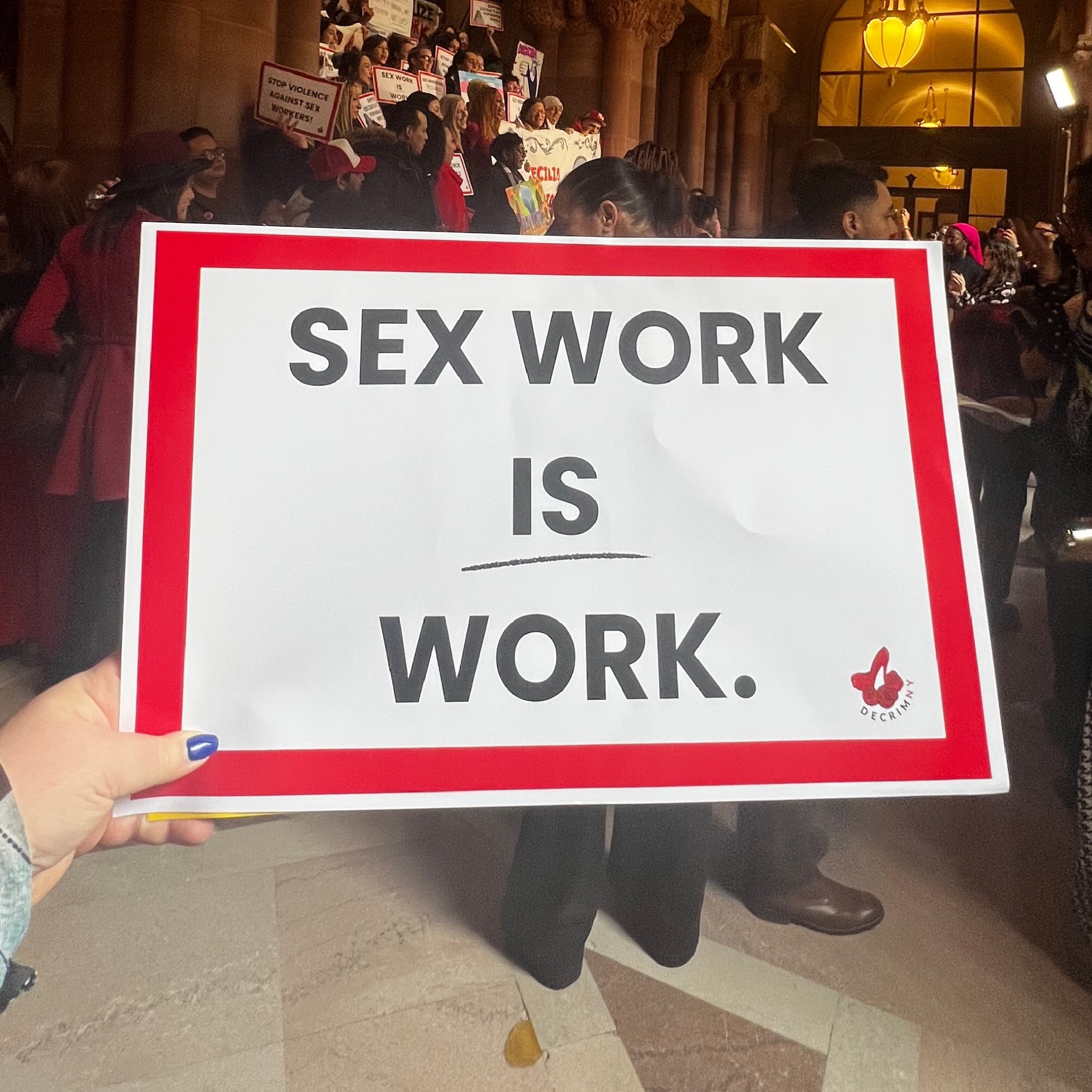 A photo of a sign.